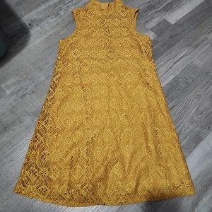 Golden Yellow Dress